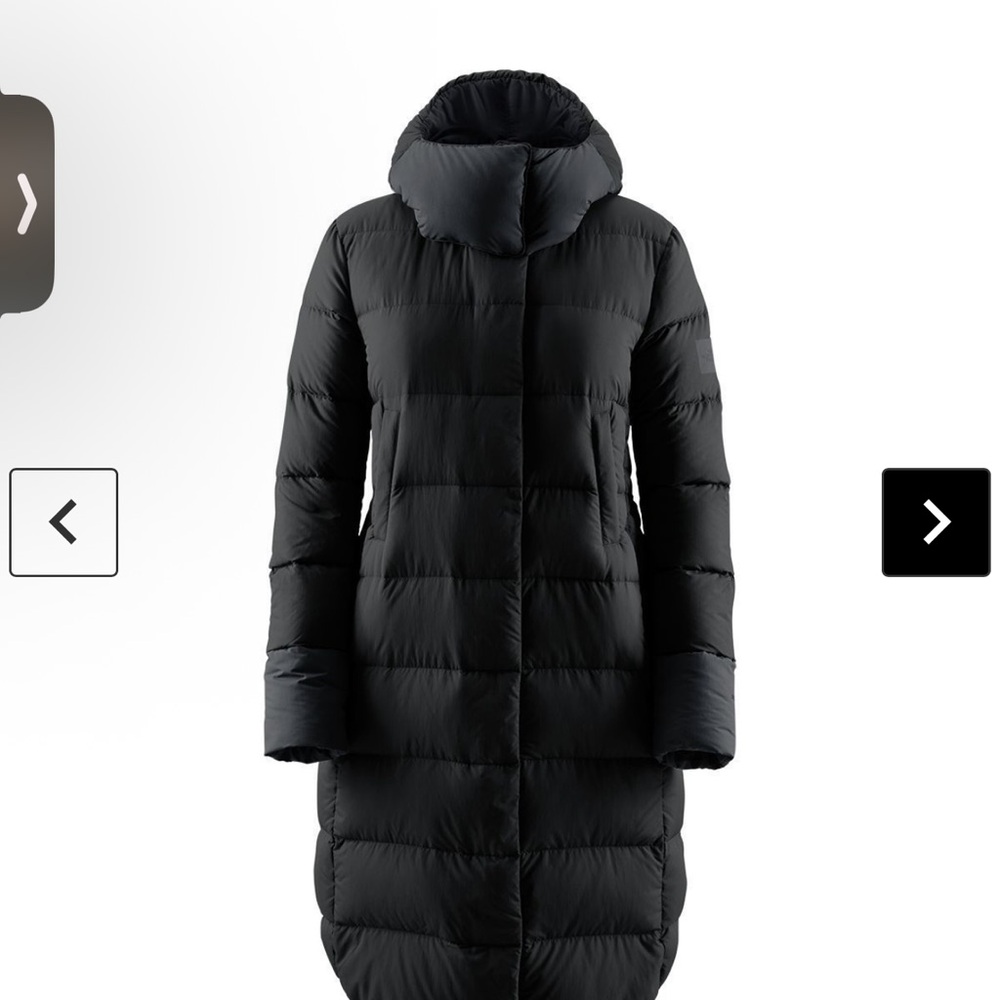 The North Face Women's Black Long Puffer Coat